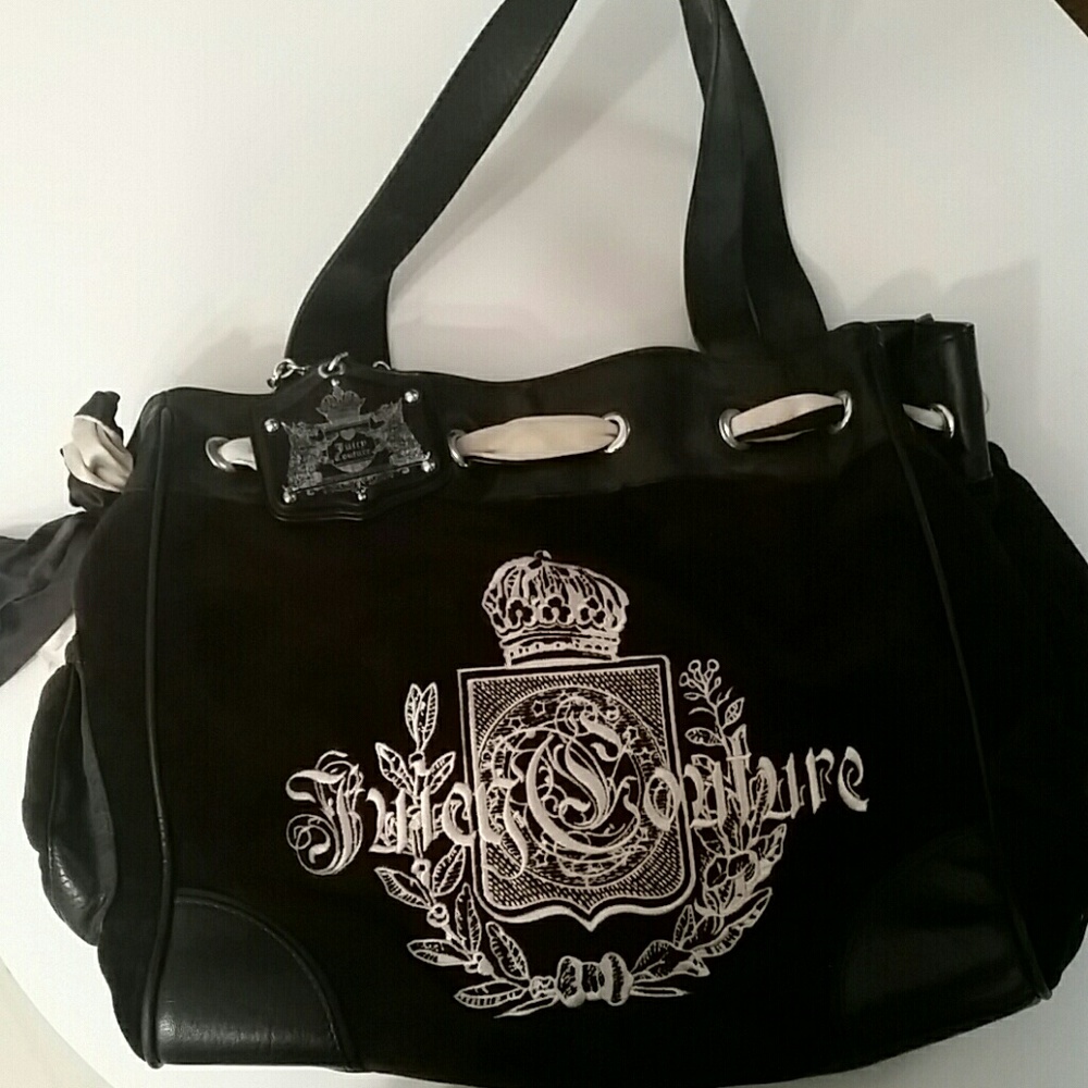 Juicy couture velour shoulder bag